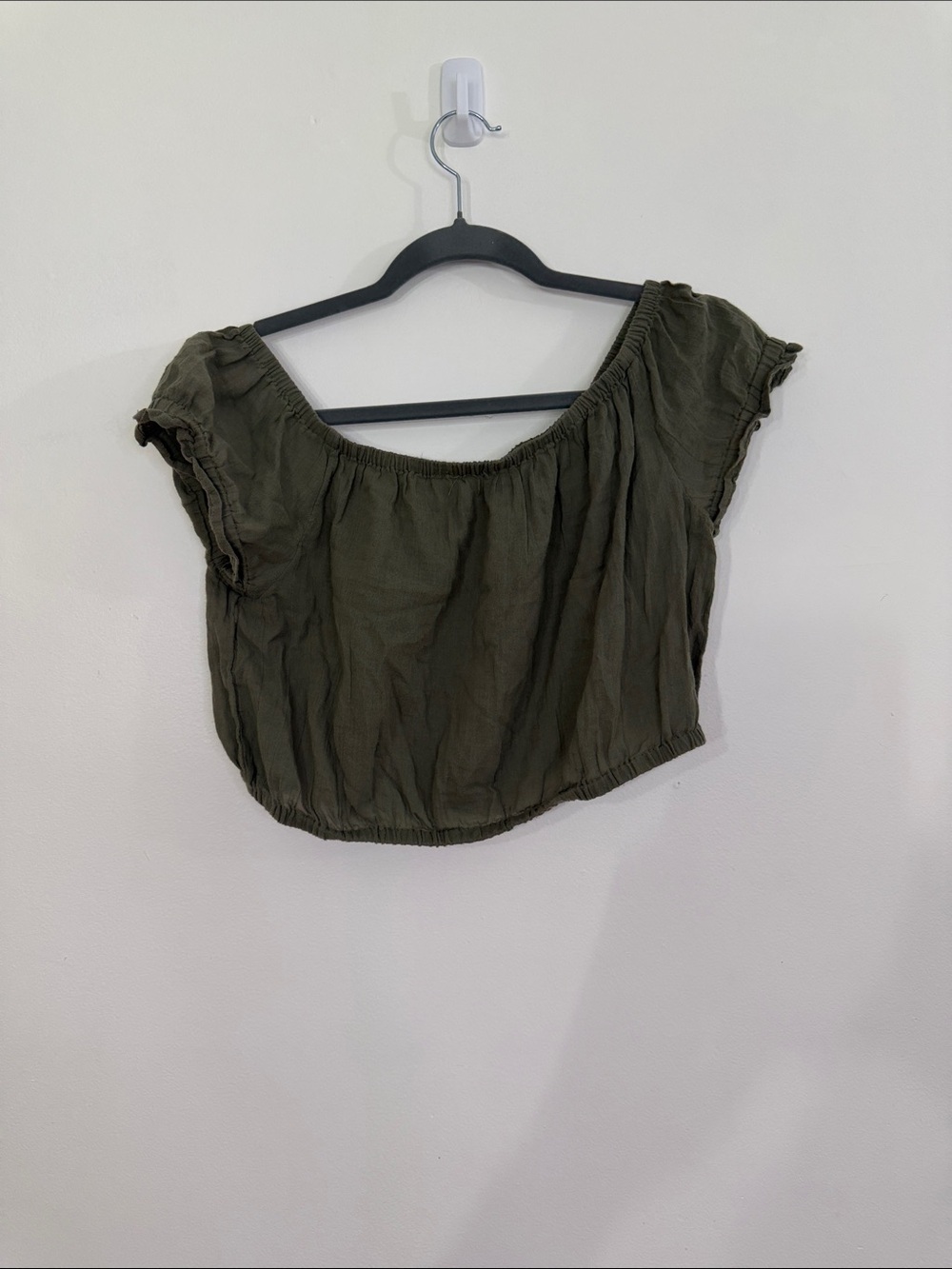 Aerie Off the Shoulder Crop Top